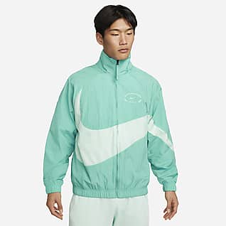 Nike Sportswear เสื้อแจ็คเก็ตผู้ชายแบบทอ