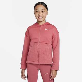 Nike Hoodie met rits over de hele lengte voor meisjes