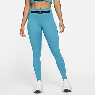 Nike Dri-FIT One Luxe Buckle Legging met halfhoge taille voor dames