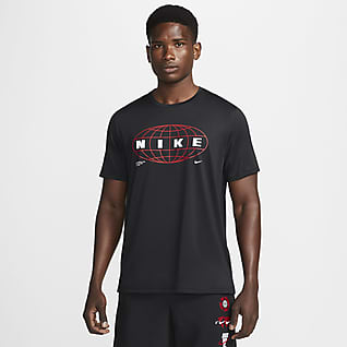 Nike Pro Dri-FIT Haut à manches courtes et à motif pour Homme
