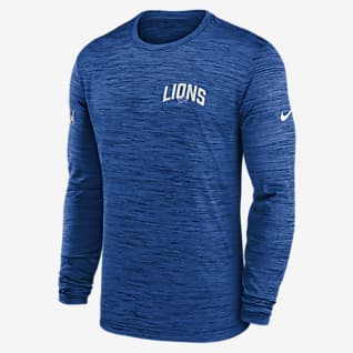 Nike Dri-FIT Velocity Athletic Stack (NFL Detroit Lions) Men's Long-Sleeve T-Shirt