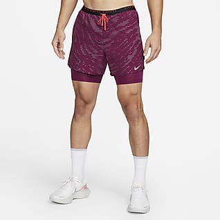 Nike Dri-FIT Run Division Flex Stride Pantalons curts de running 2 en 1 de 13 cm - Home