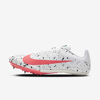 neon track spikes