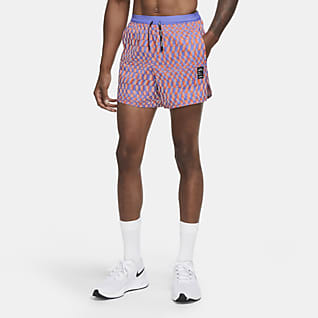 nike patterned running shorts