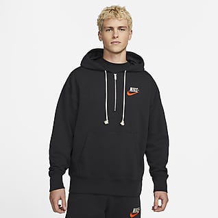 Nike Sportswear Francia frottír kapucnis férfipulóver
