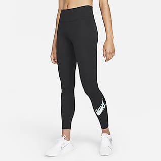 Nike Dri-FIT One Icon Clash Leggings con gráfico de tiro medio para mujer