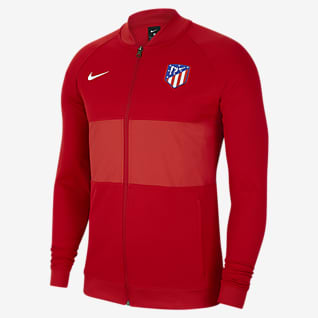 Atlético Madrid Men's Full-Zip Football Tracksuit Jacket