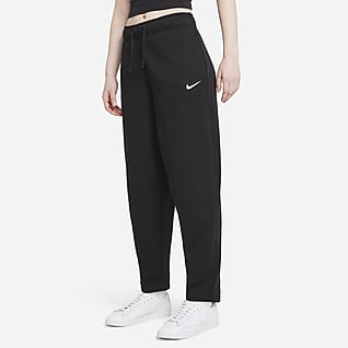 black nike slim joggers