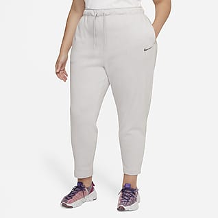 Nike Sportswear Collection Essentials Pantalones de tejido Fleece para mujer (talla grande)