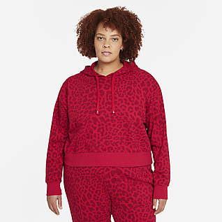 red nike sweater womens