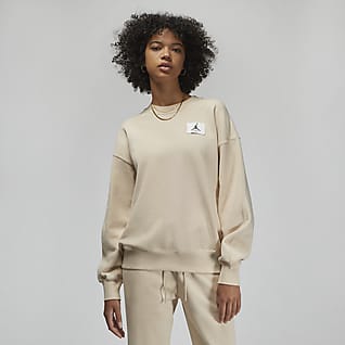 Jordan Essentials Fleece Kadın Crew Sweatshirt'ü