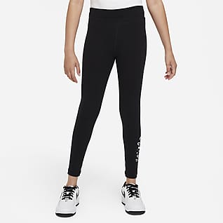 Nike Sportswear Icon Clash Essential Legging met halfhoge taille voor meisjes