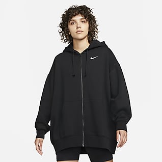 Nike Sportswear Essentials Sweat à capuche et zip en tissu Fleece