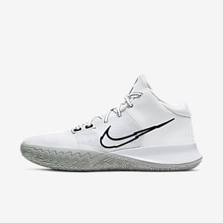 white kyrie basketball shoes