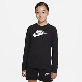 Nike Sportswear Older Kids' (Girls') Long-Sleeve T-Shirt