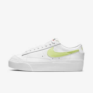 nike suede platform sneakers
