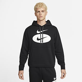 Nike Sportswear Swoosh League Hoodie pullover de lã cardada para homem