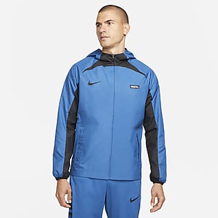 Nike Park 20 Repel Jacket regenjas lichtgeel/zwart - Voetbal shop