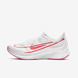 nike white running shoes