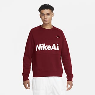 nike air red sweater