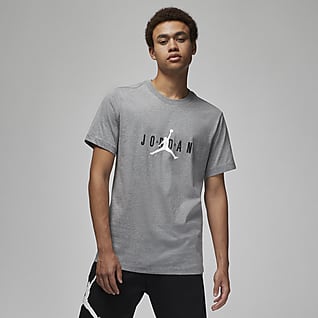 Men's Grey Tops \u0026 T-Shirts. Nike GB