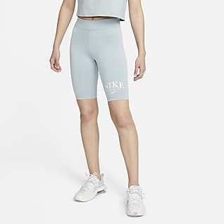 Nike Sportswear Calções tipo ciclista de cintura normal para mulher
