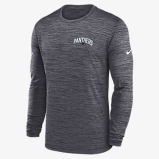 Nike Dri-FIT Velocity Athletic Stack (NFL Carolina Panthers) Men's Long-Sleeve T-Shirt