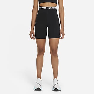Nike Pro 365 Calções de 18 cm de cintura subida para mulher