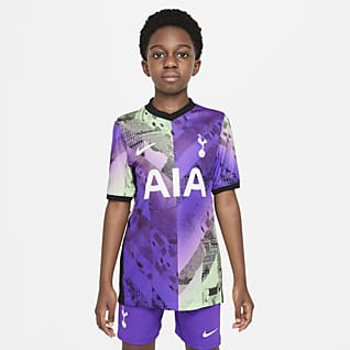 Tottenham Hotspur 2021/22 Stadium Third Maillot de football Nike Dri-FIT pour Enfant plus âgé