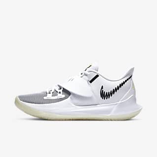 kyrie irving all white shoes