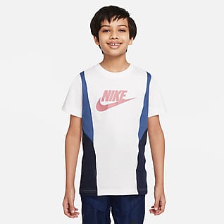 Nike Sportswear Hybrid Older Kids' Short-Sleeve Top