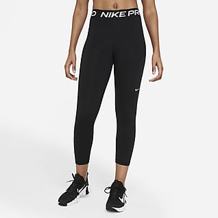 Nike Pro 365 Γυναικείο κολάν crop μεσαίου ύψους