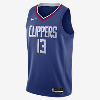 Paul George Clippers Icon Edition 2020 เสื้อแข่ง Nike NBA Swingman
