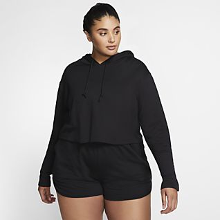 plus size black hoodies
