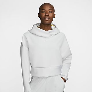 white nike hoodies womens