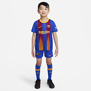 F.C. Barcelona 2020/21 Younger Kids' Football Kit