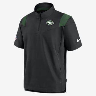 Nike Sideline Coach Lockup (NFL New York Jets) Men's Short-Sleeve Jacket