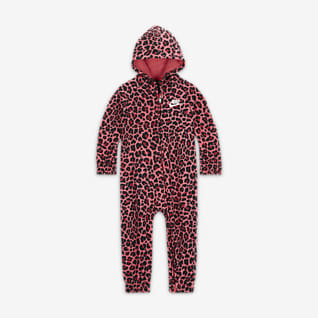 Nike Baby (12-24M) Leopard Full-Zip Coverall