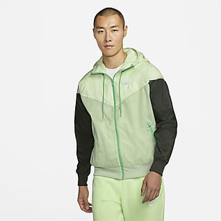 Nike Sportswear Windrunner เสื้อแจ็คเก็ตมีฮู้ดผู้ชาย