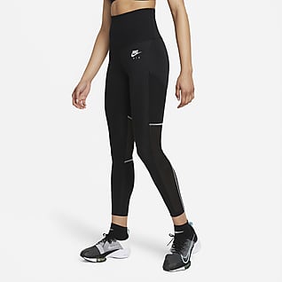 Nike Air Dri-FIT Women's Fold-Over Waist 7/8 Running Leggings