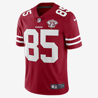 NFL San Francisco 49ers Nike Vapor Untouchable 75th Anniversary (George Kittle) Men's Limited Football Jersey