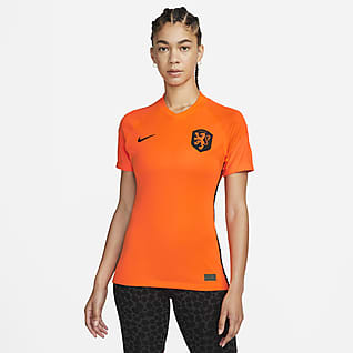Nederländerna 2022 Stadium (hemmaställ) Fotbollströja Nike Dri-FIT för kvinnor
