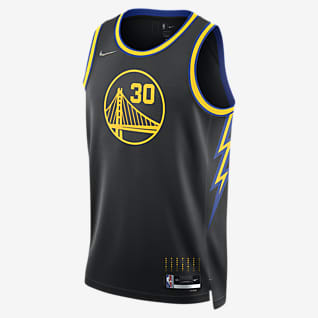 金州勇士队 City Edition Nike Dri-FIT NBA Swingman Jersey 男子球衣