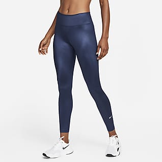 Nike Dri-FIT One Women's Mid-Rise Shine Leggings