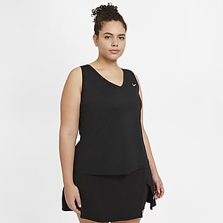 NikeCourt Victory Camisola de ténis sem mangas para mulher (tamanhos Plus)