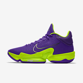 nike zoom purple shoes