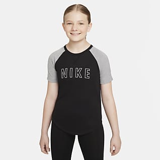Nike Dri-FIT Trophy Big Kids’ (Girls’) Short-Sleeve Training Top