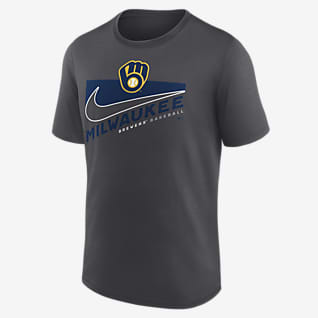 Nike Dri-FIT Pop Swoosh Town (MLB Milwaukee Brewers) Men's T-Shirt