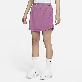 Nike Sportswear Swoosh 女子梭织高腰短裙