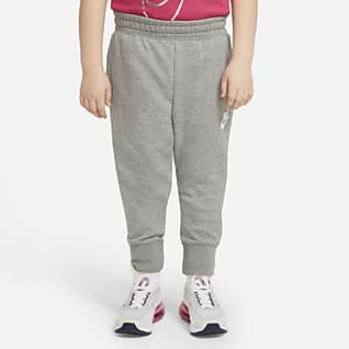 Nike Sportswear Club Byxor med insydd passform i frotté för ungdom (tjejer) (utökade storlekar)